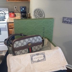 Gucci Brown and Tan Women's Bag